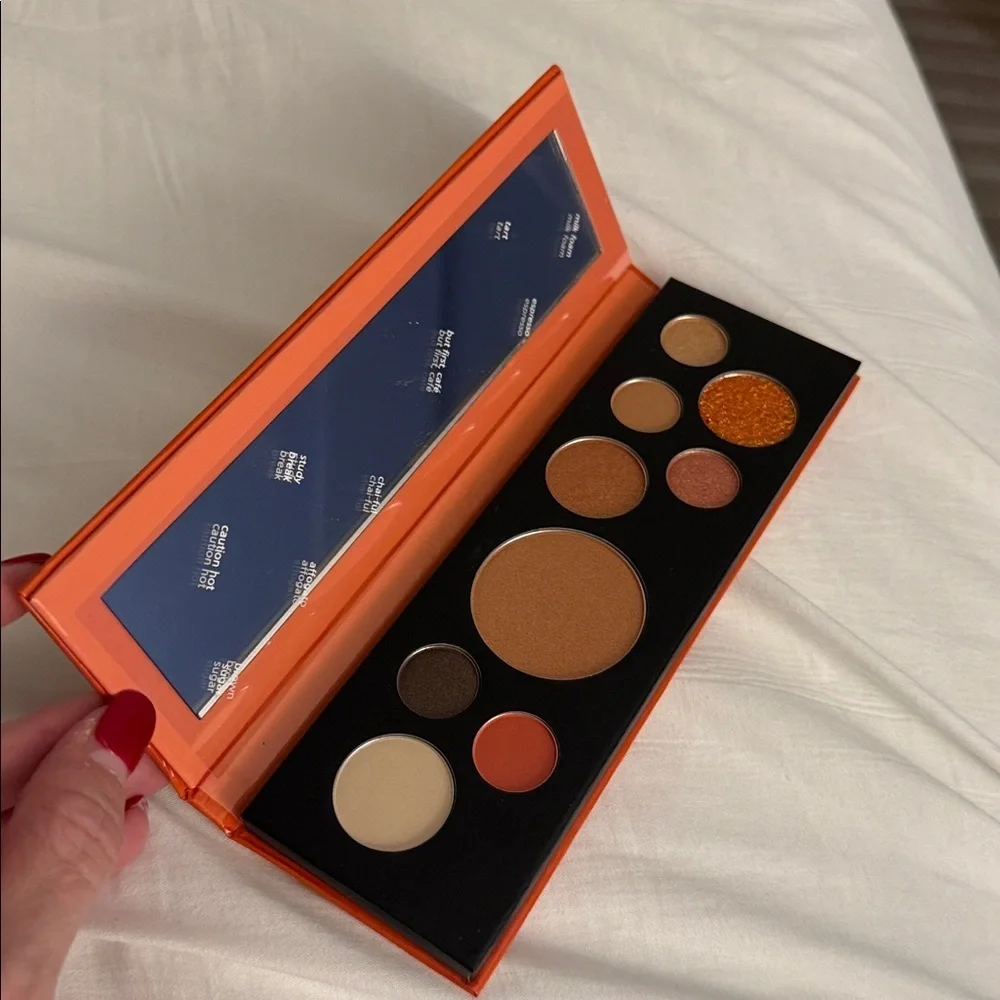 Touch in sol fill up orange eyeshadow palette new!